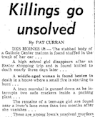 1965 Killings Go Unsolved clip