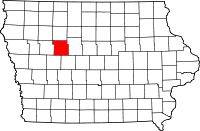 Calhoun County in Iowa