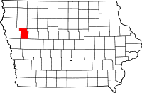 Ida County in Iowa