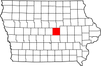 Marshall County in Iowa