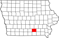 Monroe County in Iowa