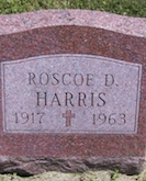 Roscoe Harris headstone
