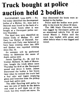 Courtesy the Burlington Hawkeye, April 25, 1980