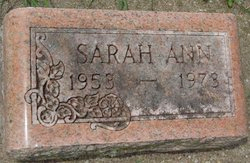 Sarah Ottens gravestone