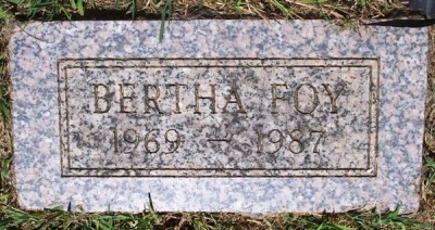 bertha-foy-gravestone