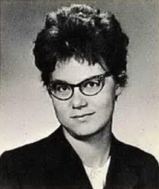 Gloria Slump's high school yearbook photo (Courtesy ancestry.com)