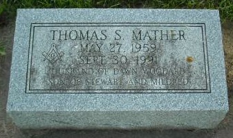 Tom Mather gravestone