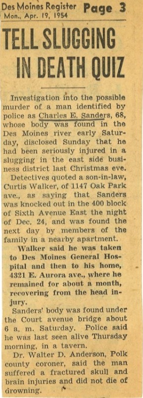 Courtesy The Register, April 19, 1954