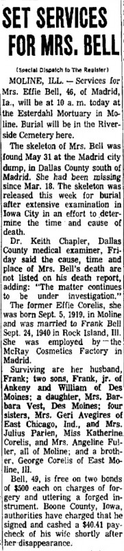 Courtesy Des Moines Register, July 30, 1966