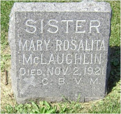 Sister Mary Rosalita tombstone