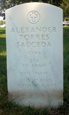 Alexander Sauceda gravestone