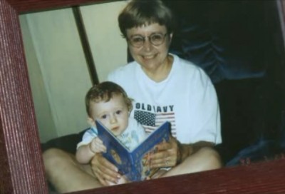 Bobbi Crawford with grandson