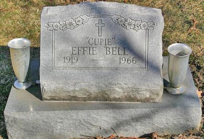 Effie Bell gravestone
