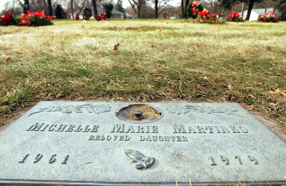 Michelle Martinko Grave site
