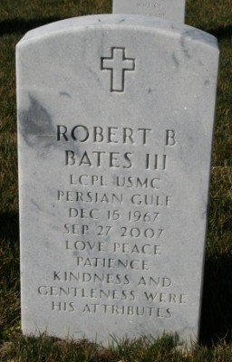 Robert Bates headstone