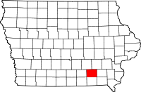 Wapello County in Iowa