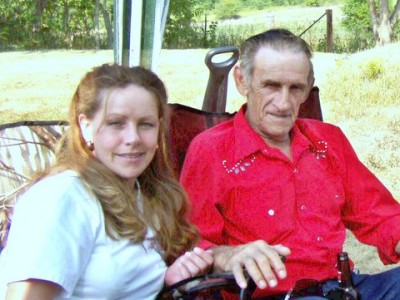Bill Douglas with daughter Betsy Showers