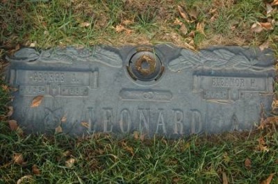 George Leonard headstone