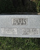 Cecil Earl Paris