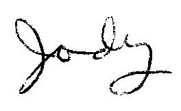 Jody's signature