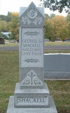 George Shackell stone
