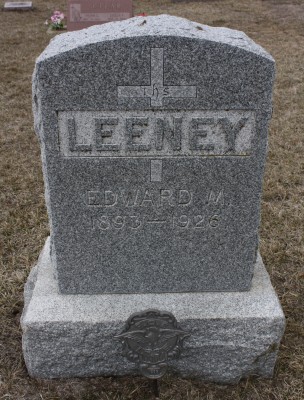 Edward Leeney headstone
