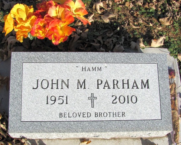 john-parham-gravestone
