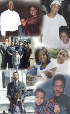 Leroy Gordon funeral collage