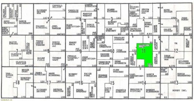 Plat Map of Veronica Lack property
