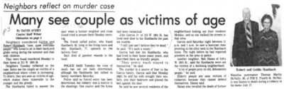 Huntbach story published January 1981