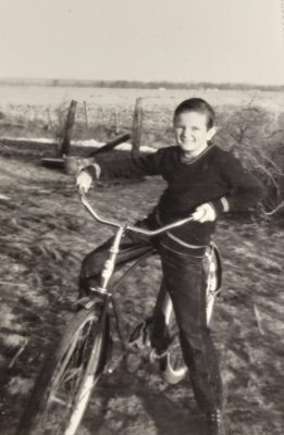 Frankie Capps as a boy