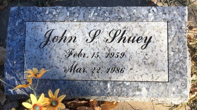 John Shuey gravestone